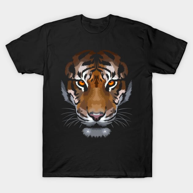 Amazing eyes of the tiger T-Shirt by albertocubatas